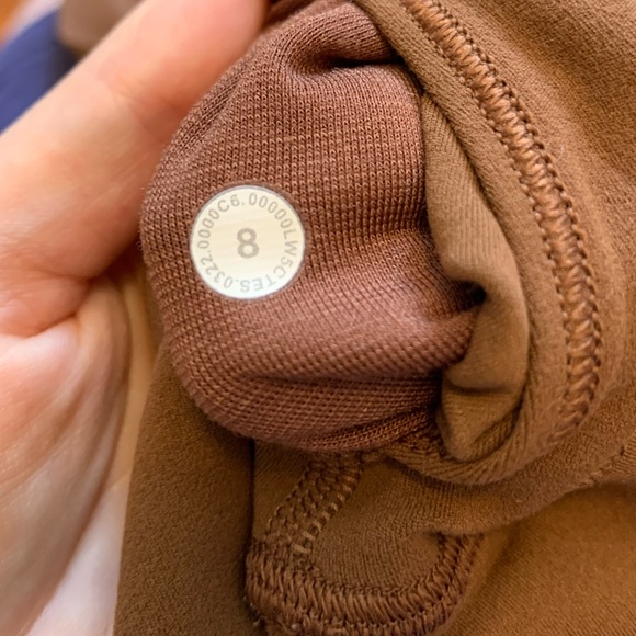 Lululemon Align Pant 28'' Roasted Brown leggings size 8 - Picture 7 of 7